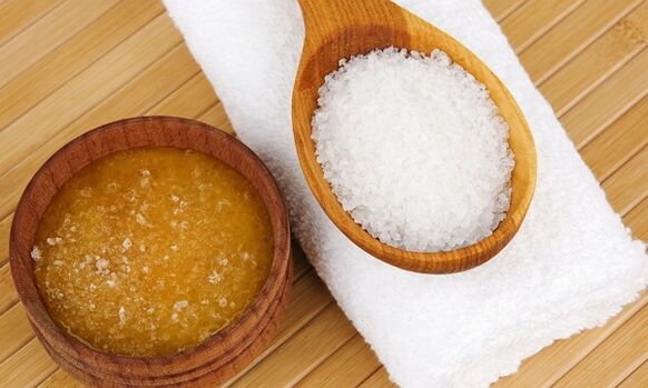мед і харчова сіль для лікування колінного артрозу